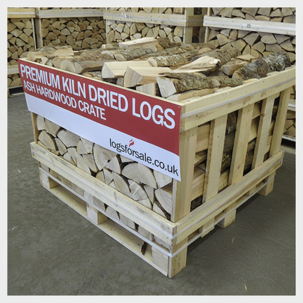 Kiln Dried Logs Small Crate