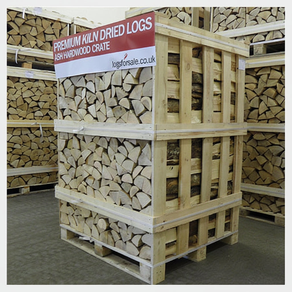 Kiln Dried Logs Extra Large Crate
