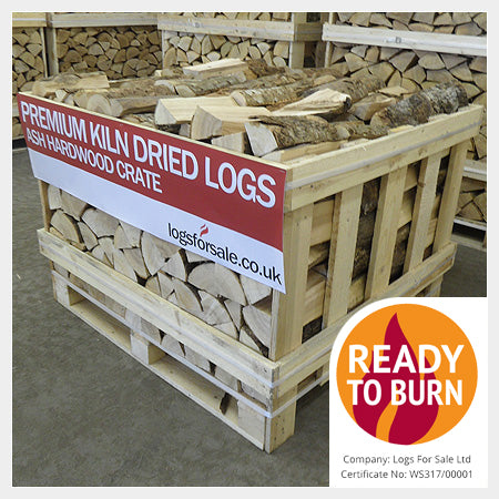 Kiln Dried Logs Small Crate