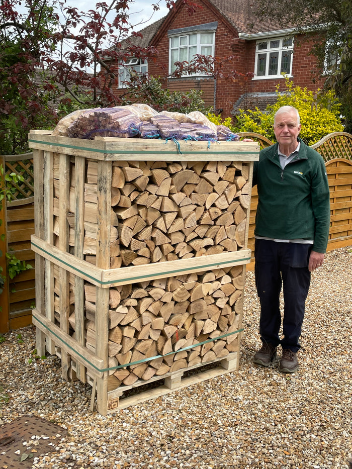 Kiln Dried Logs Extra Large Crate customer delivery photo