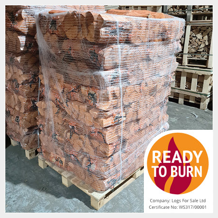 Wholesale Logs in Nets - Single Pallets to Full Lorry Loads